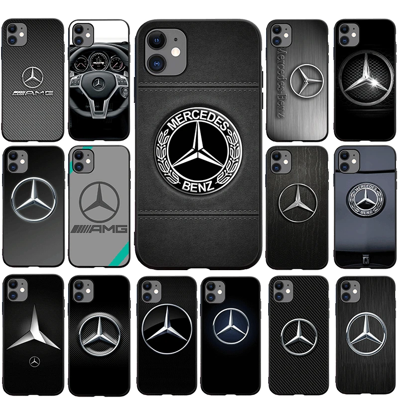 Мягкий ТПУ чехол для телефона Mercedes Car iPhone 11 pro XS MAX 8 7 6 6S Plus X 5S SE 2020 XR 12 mini Pro Max |