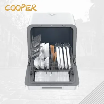 Cheap Midea Desktop Dishwasher Machine Automatic House Use Bowling Machine Mini Dish Washing Machine Drying Disinfection Dish Washing