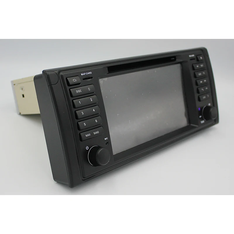 Автомобильный радиоприемник PX6 DSP 1 Din Android 10 для BMW/E39/X5/E53 шестиядерный ОЗУ 4 Гб + 64 GPS
