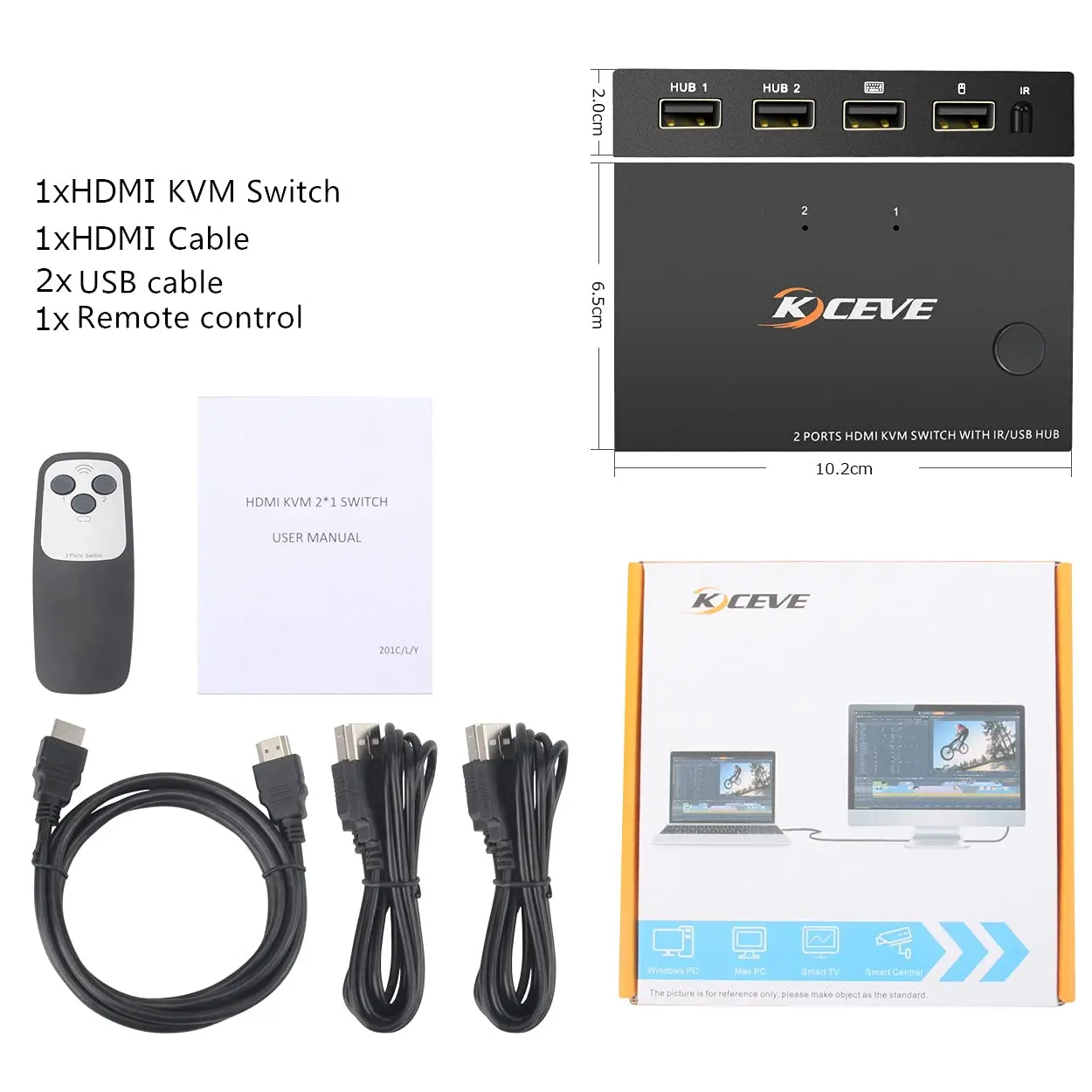 usb exibição compartilhada controlador de sincronização interruptor kvm