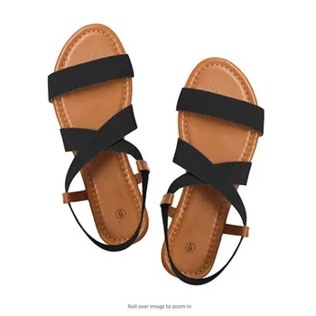

women sandals2020 hot fashion Women Summer Beach Roman Sandal ladies Open Toe flat sandal Casual female shoes 35-41