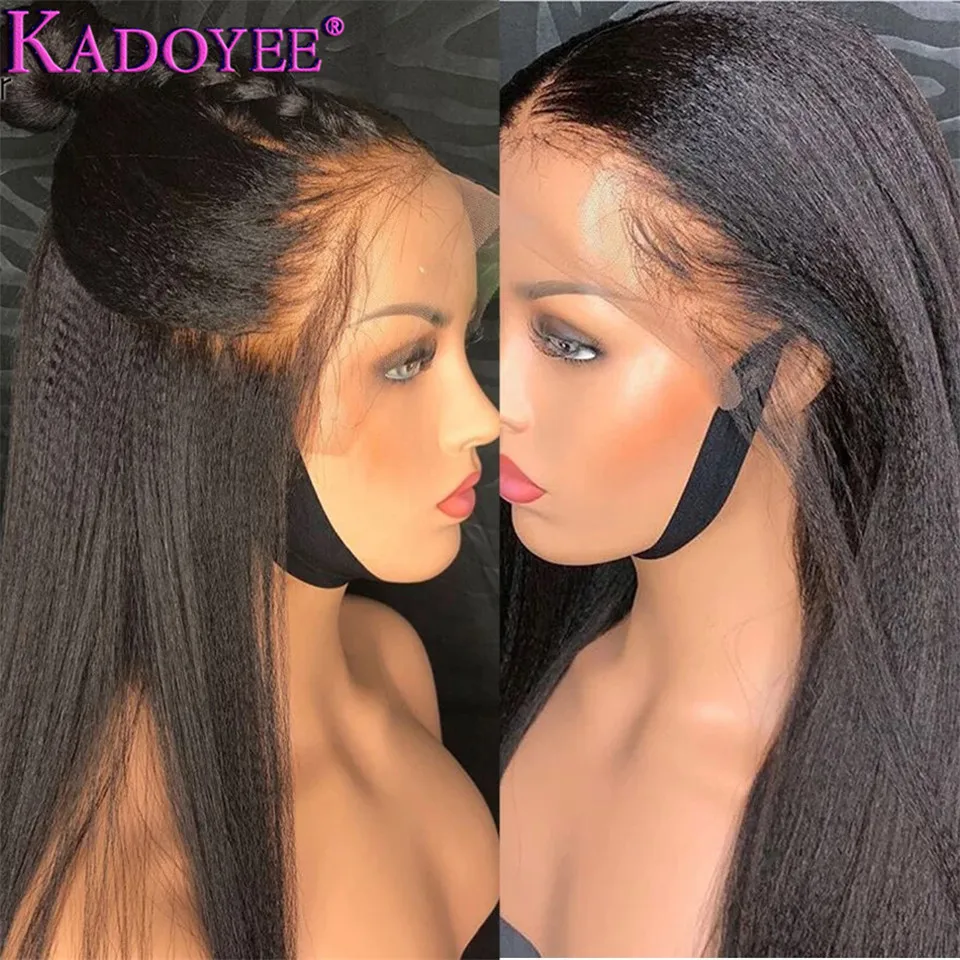 yaki straight lace wig