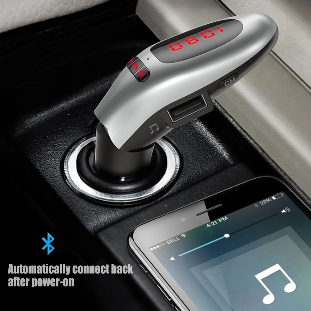 G96 Bluetooth fm-передатчик MP3-плеер Bluetooth автомобильный комплект громкой связи fm-передатчик радио MP3-плеер USB зарядное устройство и AUX bluetooth