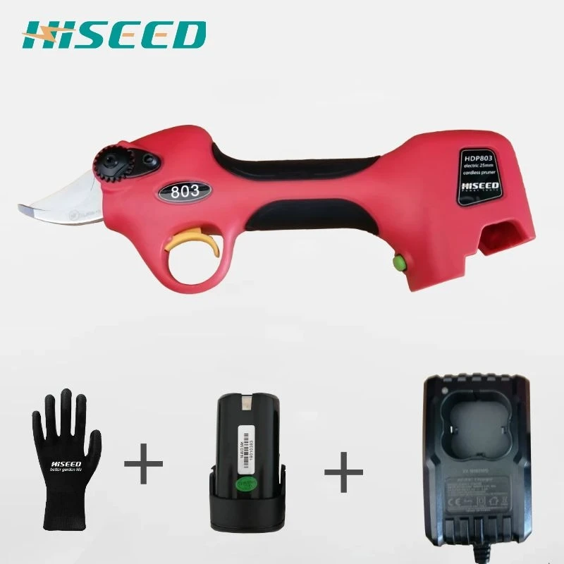 Садовые ножницы HISEED 803 беспроводные Электрические садовые с литиевым