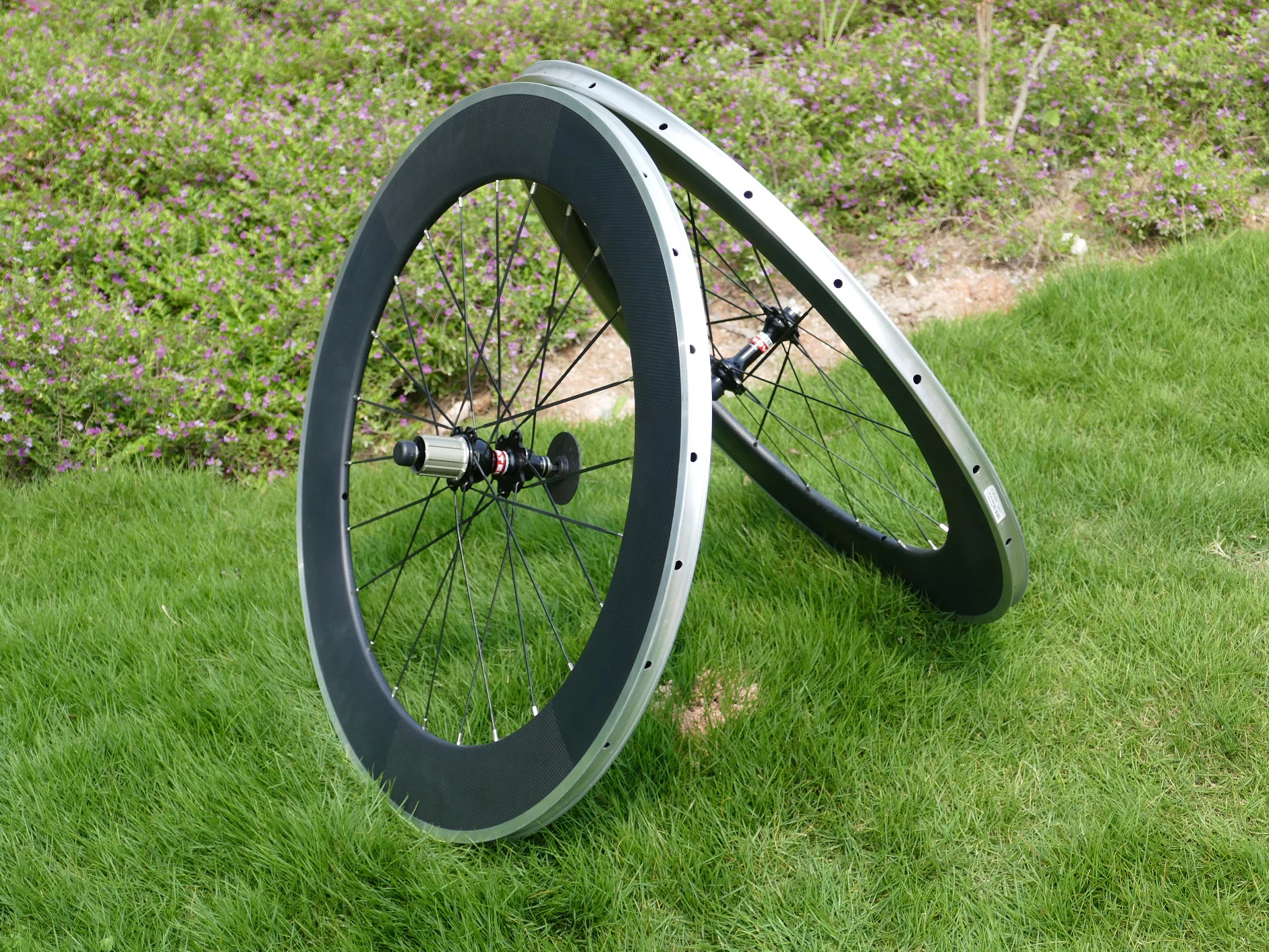 

FLX-WS-CW28 Full Carbon 700C Road Bike Clincher Wheelset Depth 80mm Toray Carbon Wheel Rim Alloy Brake Side Rim Width 23mm
