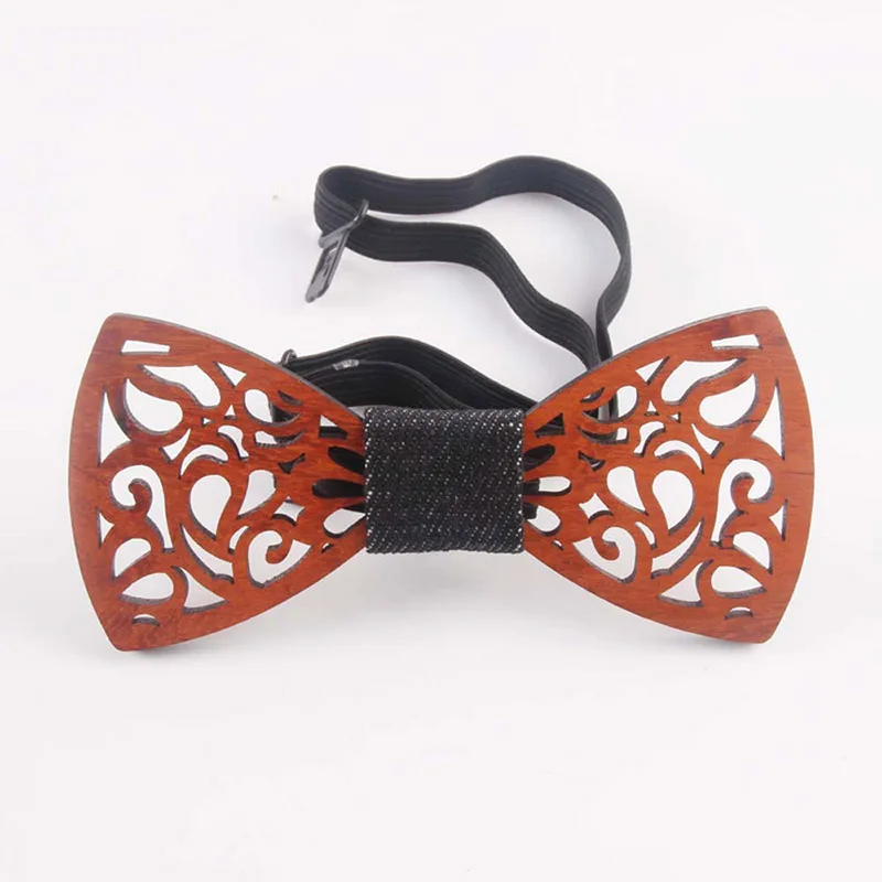 Мужской деревянный галстук-бабочка ручной работы с регулируемым ремешком для юбилея дня рождения свадьбы feat889