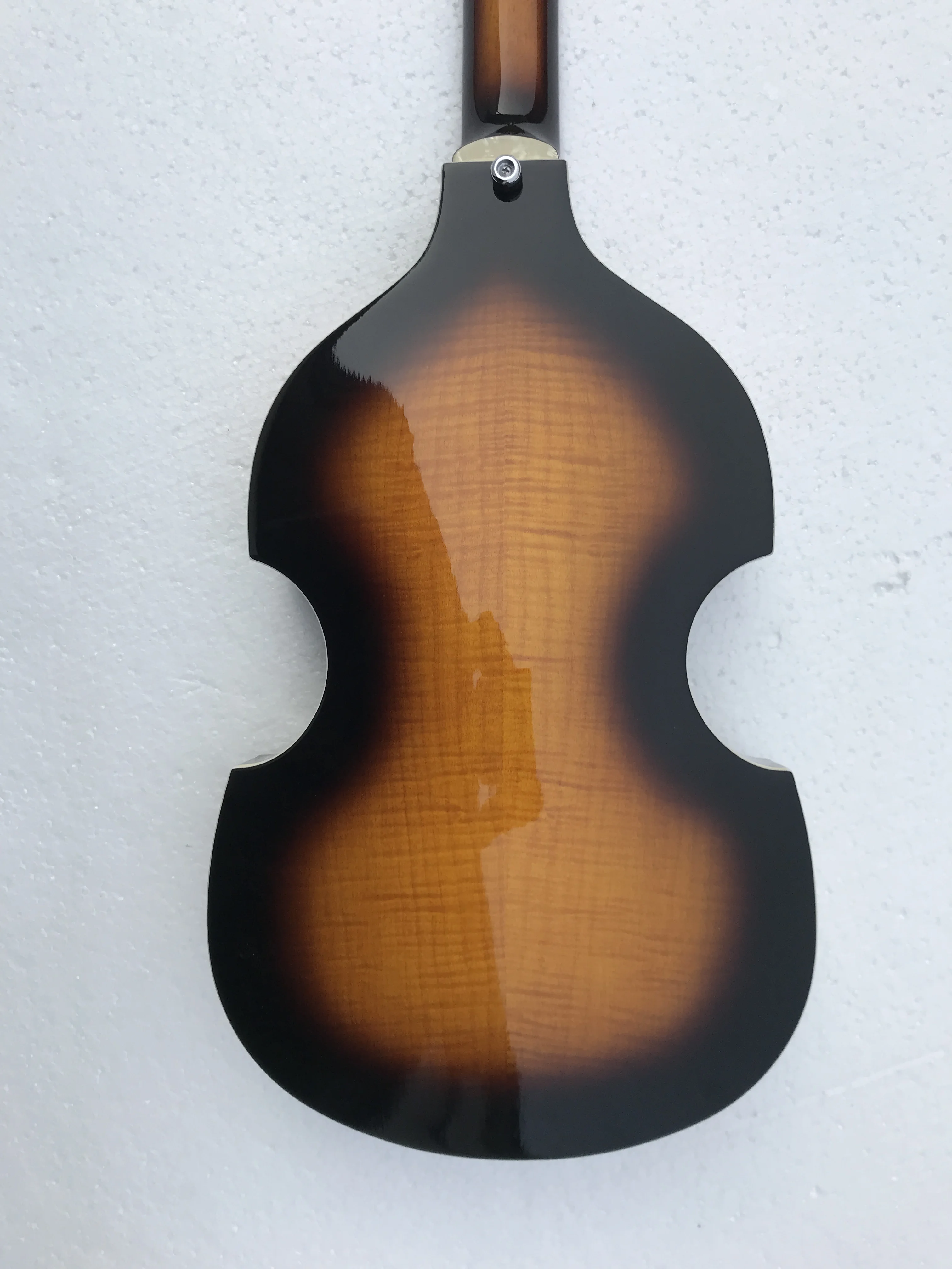 Genuine Hofner HI-S ERIES B-Bass 4 Strings Bass Guitar Flame/Tiger Maple Back Korean Hardwares in Stock Free Shipping F334 | Спорт и