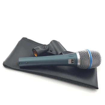 

BETA 87A Vocal Wired Mic Dynamic Karaoke Microphone Professional Studio Computer Singing BETA 87 Audio Mixer Bar Club KTV Party
