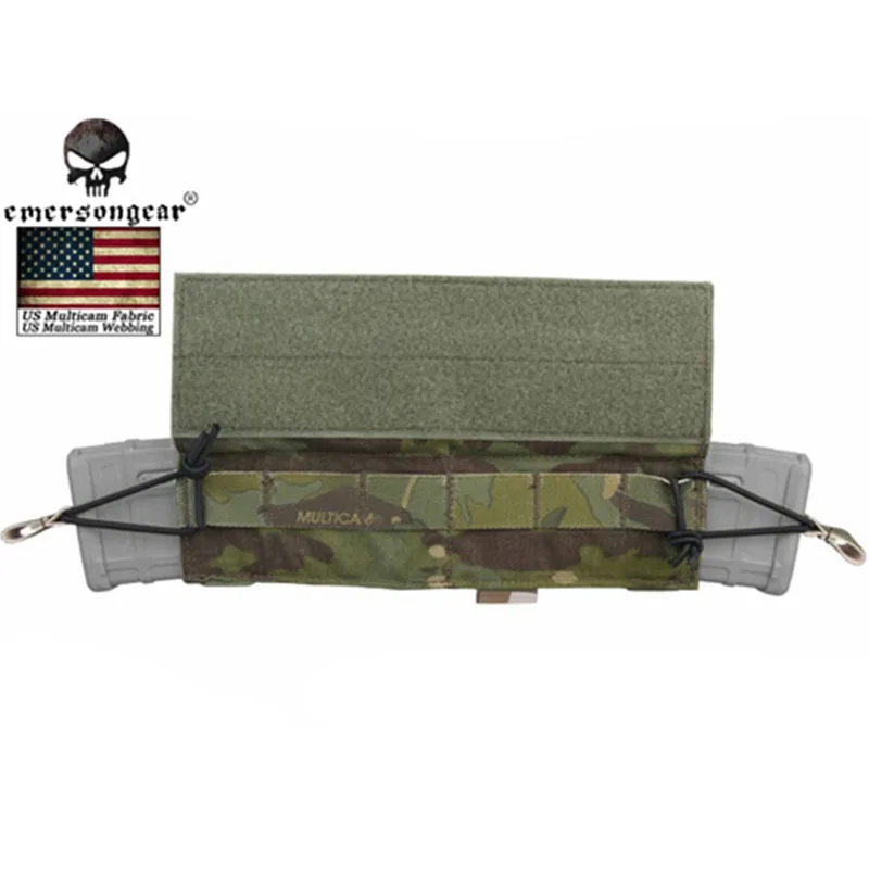 Emerson gear Emerson боковая подсумок M4 винтовка Молл тактический Магнитный подсумок крюк и петля боевое снаряжение - Цвет: MCTP