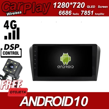 

Zinc Alloy Case Car Android 10.0 Player for MAZDA 3 2004 2009 stereo Multimedia Wireless Carplay Bluetooth GPS Radio Head Unit