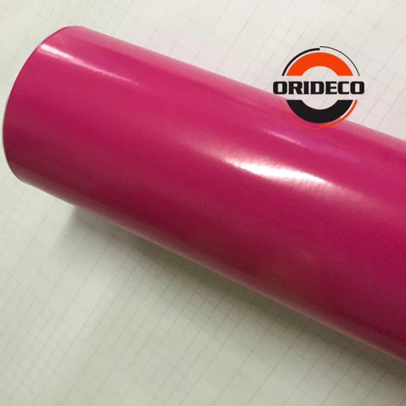 rose red glossy vinyl wraps