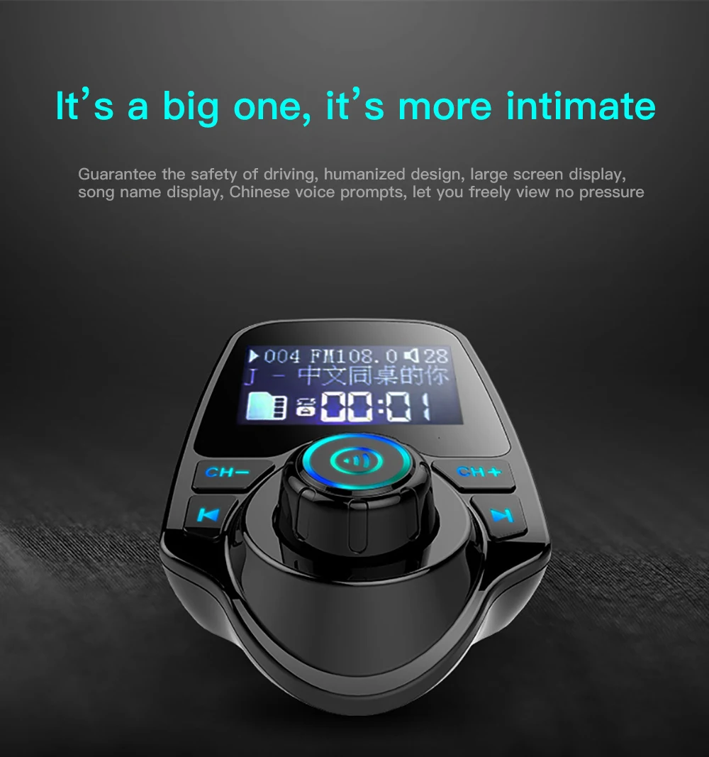 Автомобильный комплект громкой связи Bluetooth автомобильный адаптер usb bluetooth для автомобиля fm-передатчик громкой связи Авто USB Автомобильное зарядное устройство MP3 музыкальный плеер 5 В
