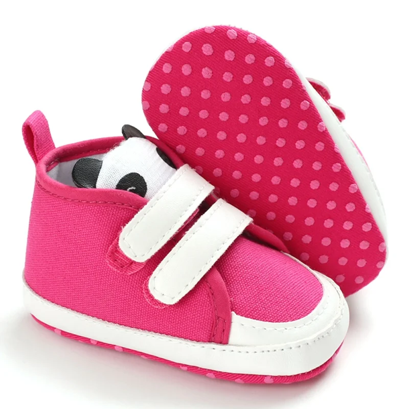  Baby Boys Girls Sneakers Shoes Anti-slip Soft Sole Autumn Casual Cartoon Sneakers Soft Soled Casual