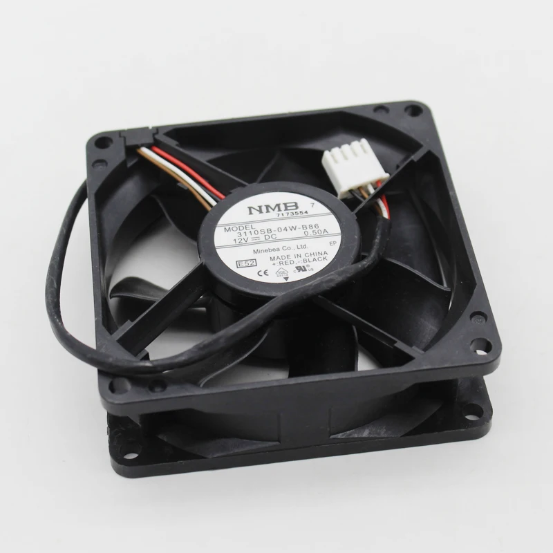 Для NMB Fan 3110SB 04W B86 8025 12 в 8 см Максимальная скорость воздушного потока