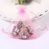 50pcs 5x7 7x9 9x12 10x15 11x16 13x18 15x20 17x23cm Organza Bags Christmas Valentine's Day Party Candy Box Chocolate Gift Bags ► Photo 2/6