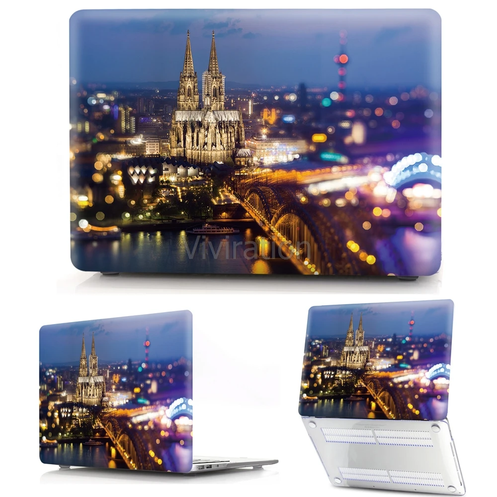 Ноутбук ПВХ чехол для MacBook Air 13 Pro retina 11 12 15 13,3 Touch Bar A2159 Жесткий Чехол для mac book Air 13 A1932 чехол