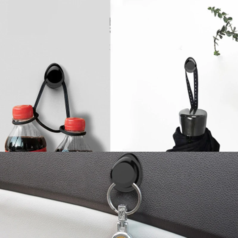 

4pcs Adhesive Cable Holders Cable Management Clips Wire Holder for Car Home Invisible Hook P666