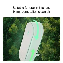  Portable Air Purifier Anion Air Purification Air Freshener Ionizer Cleaner Dust Cigarette Smoke Remover Toilet Deodorant 