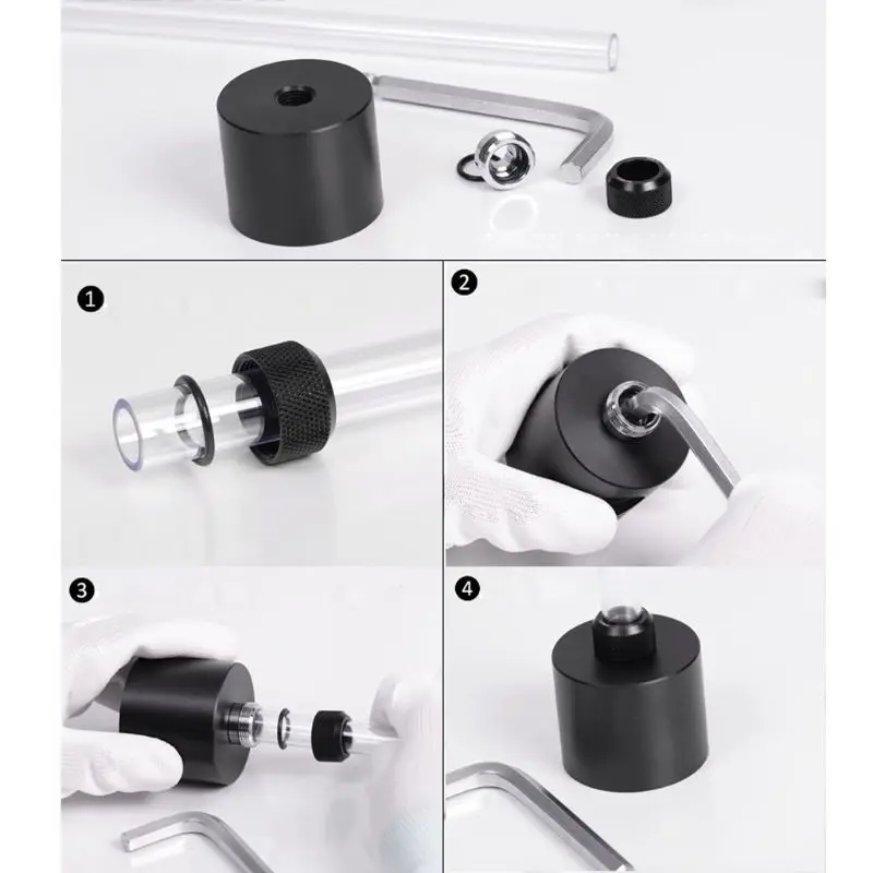 

Water Cooling G1/4 Thread 14mm Rigid Hard Tube Connector Water Block Fittings for 10x14 Hard Tube