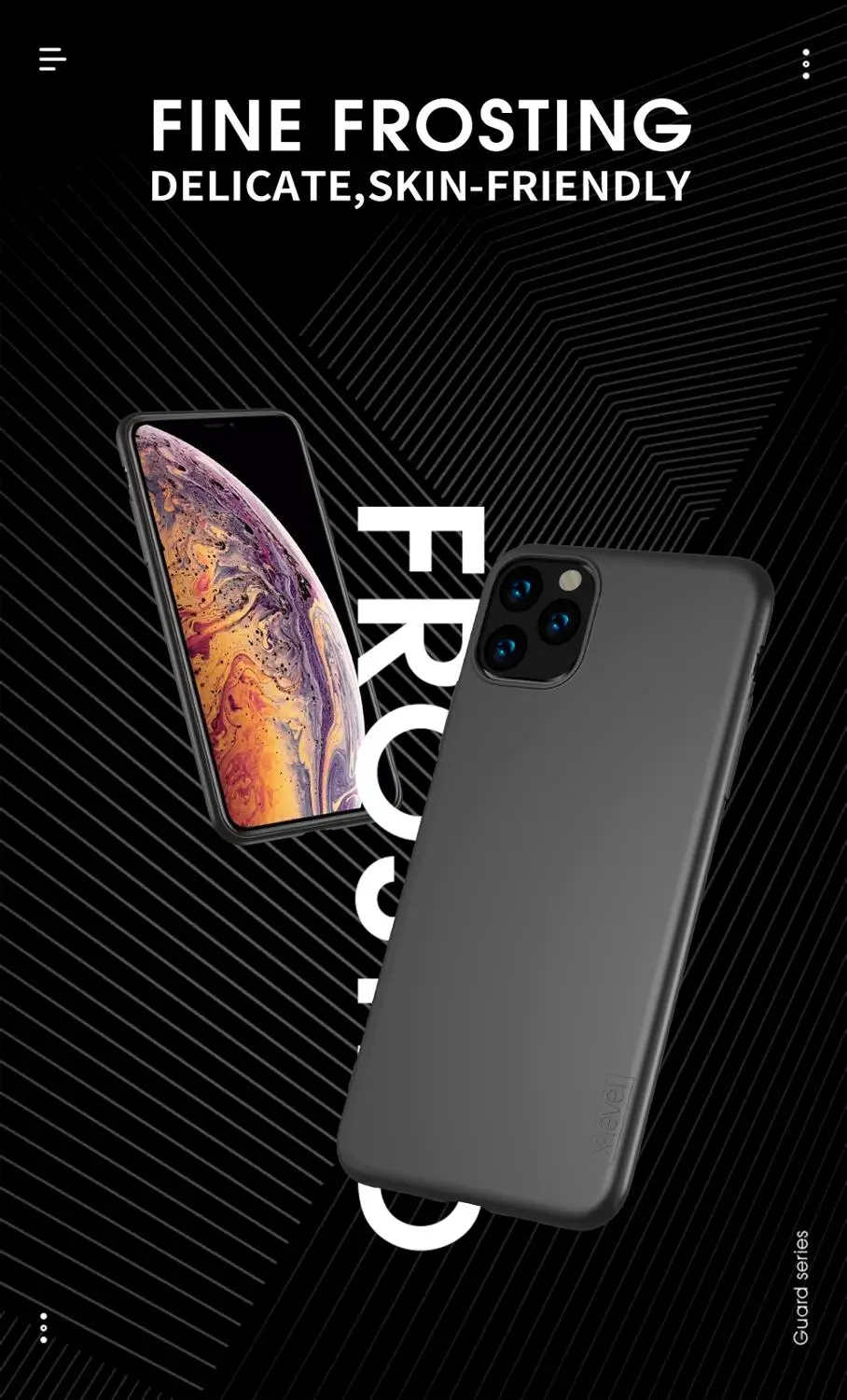 

X-Level PIPILU Ultra-thin Matte TPU Soft Phone cases for Google Pixel 4 XL