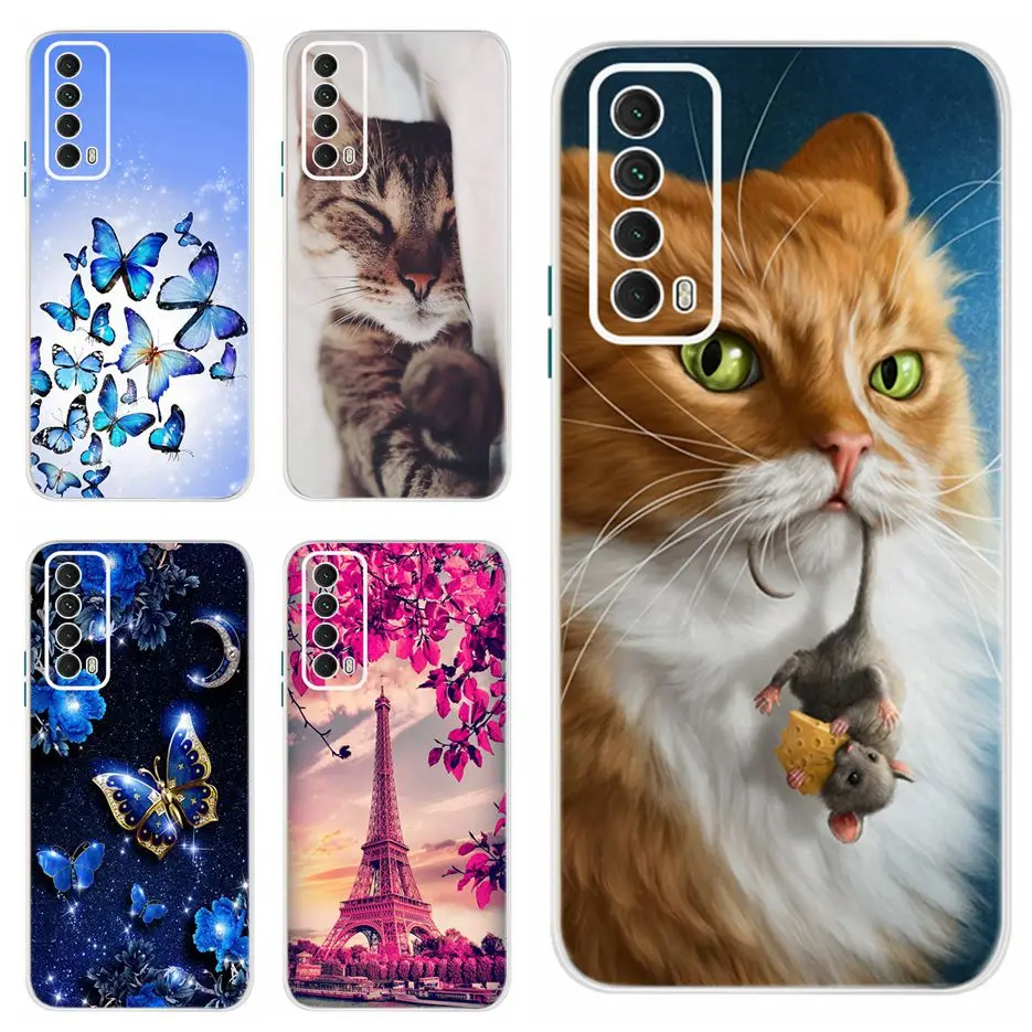 Чехол для Huawei P Smart 2021, мягкий тонкий силиконовый чехол PPA-LX2 для Huawei PSmart 2021