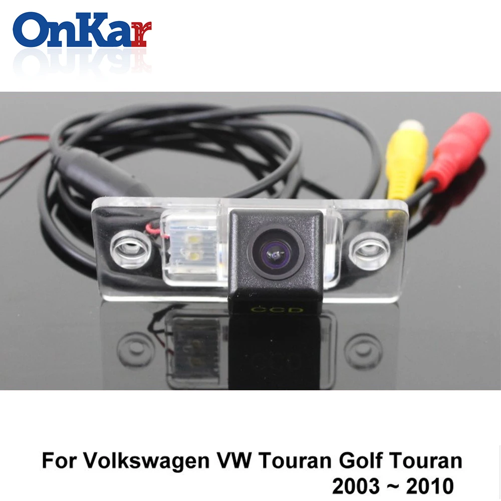 Автомобильная камера заднего вида ONKAR для Volkswagen Touran Golf 2003-2010 CCD парковочная |