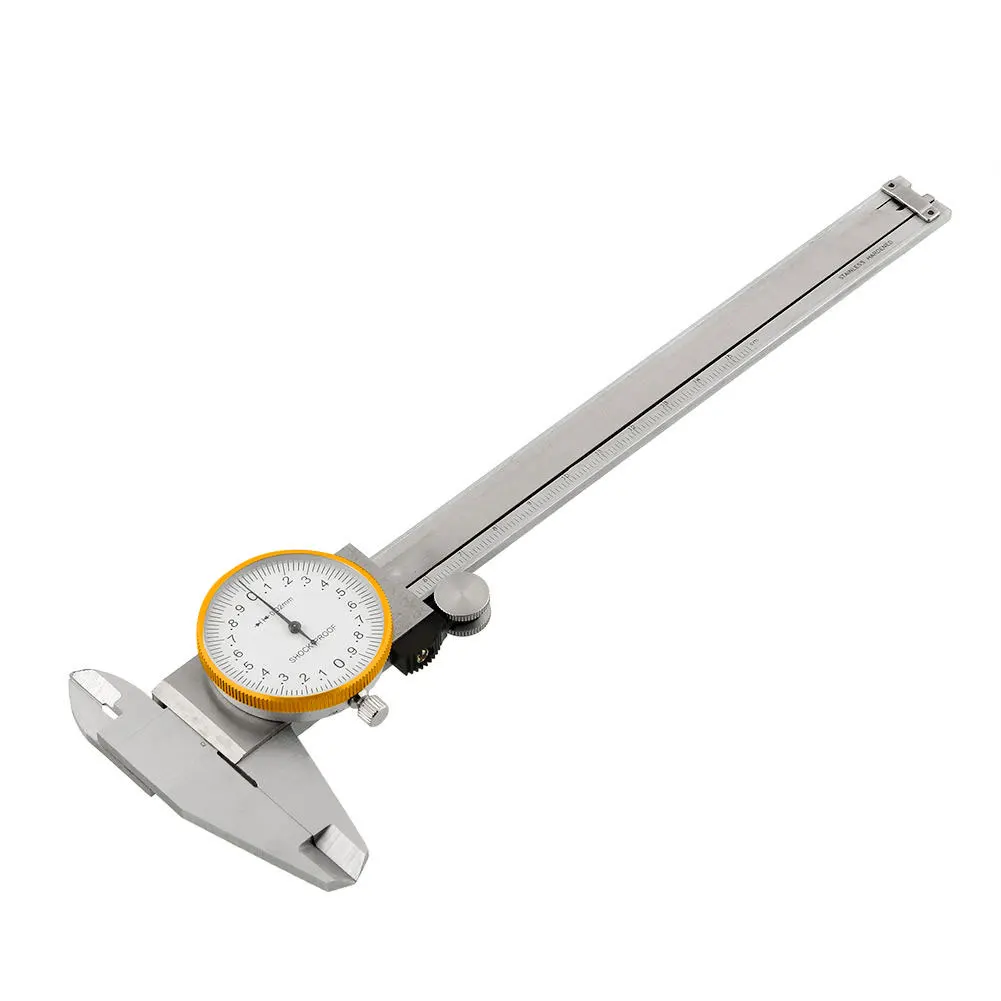 

Dia1.5'' Caliper 0-150mm 0-6" Metric Vernier tester Tool high-precision