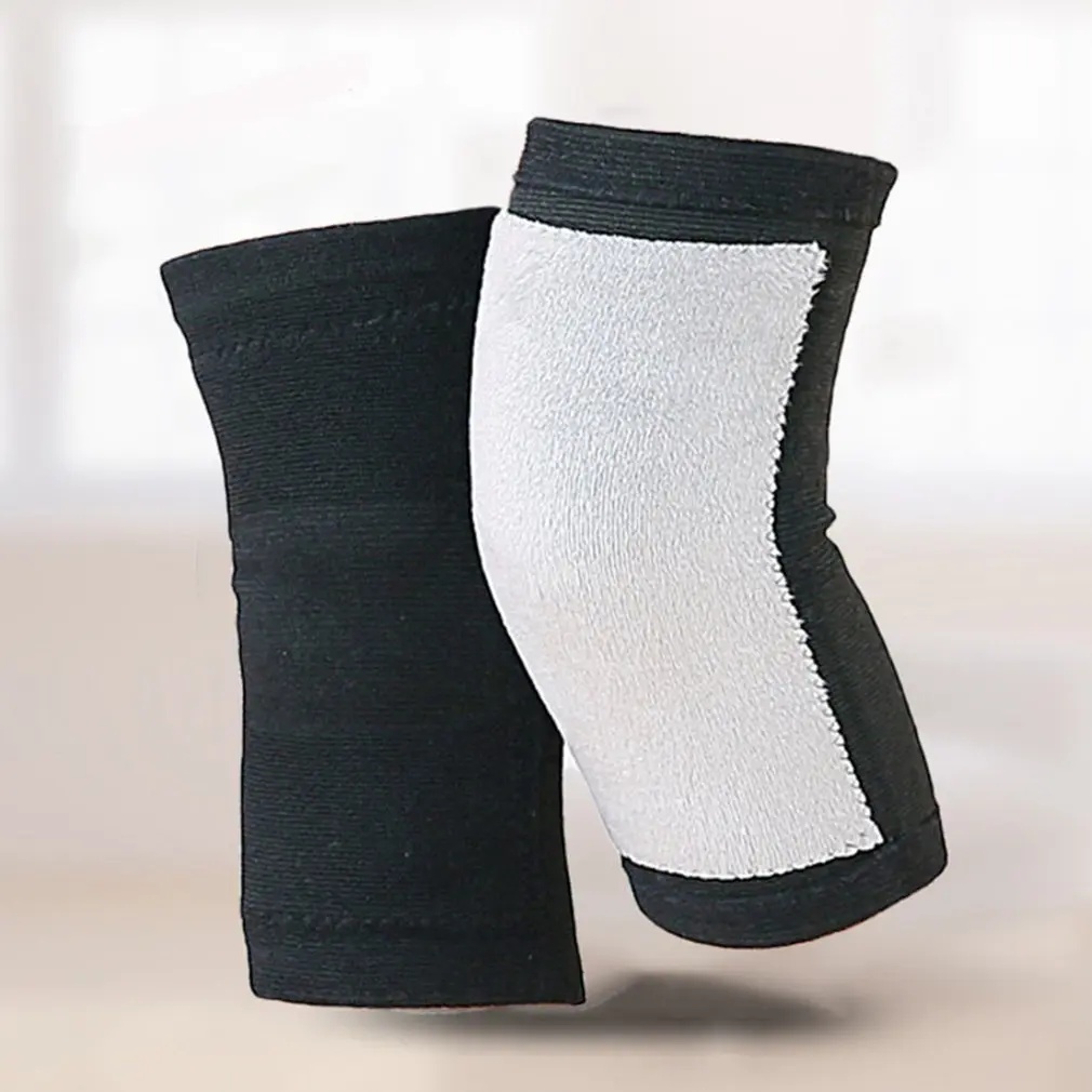 1 Pair Winter bamboo charcoal warm plus velvet  Professional Heavy Duty Work Knee Pads Keep Warm Kneepad