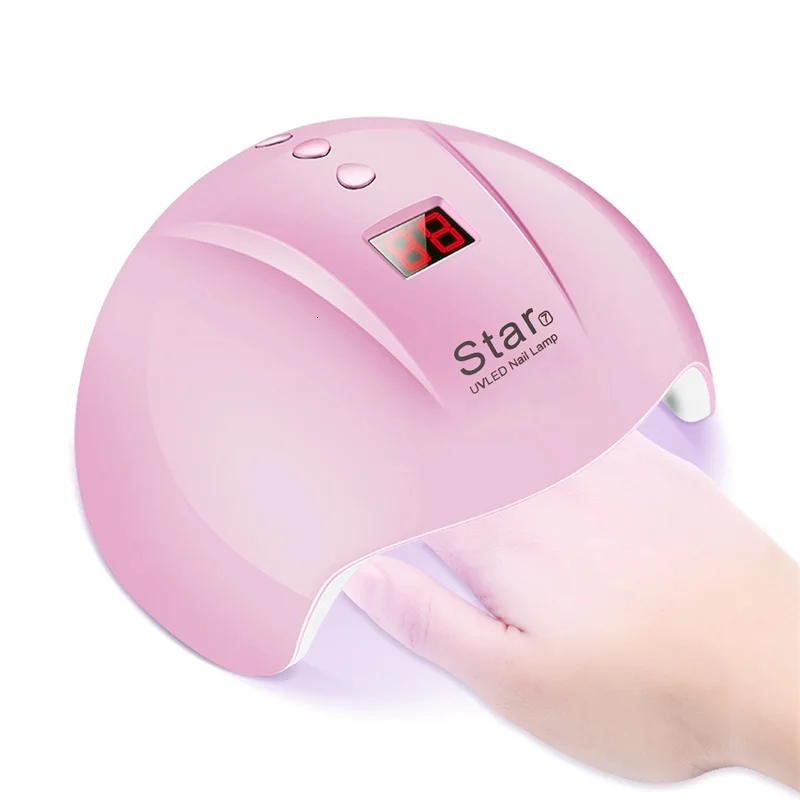 Star 7 Сушилка для ногтей Светодиодный УФ лампа 24 Вт мини-лампа с USB для маникюра ЖК-дисплей сушка все Гель-лак для ногтей инструменты для дизайна ногтей
