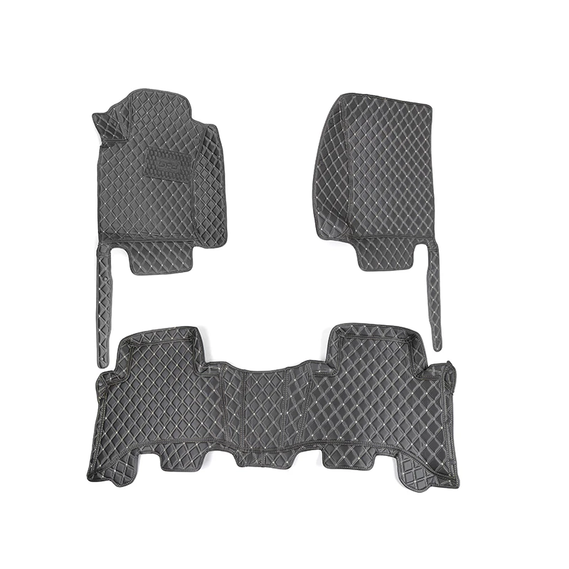 BAWA коврики для Toyota 4runner кожа ковры подушечки для Toyota 4runner+ аксессуары для автомобильного интерьера - Название цвета: golden line