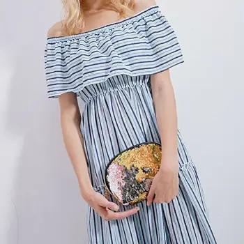 

US Mermaid Womens Sequin Coin Purse Wallet Storage Makeup Bag Pouch Handbag Gift