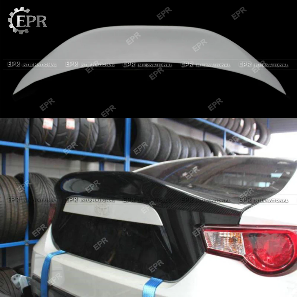 FRP Wing Lip Trim For BRZ FT86 GT86 FRS LEG Style Carbon/Glass Fiber Rear Spoiler Body Kit Tuning Racing Part | Автомобили и