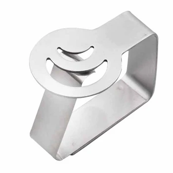 

4pcs Stainless Steel Table Cloth Clip Promenade Round Tablecloth Stable Clips Wedding Promenade Table Cover Holder