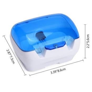

Household Sterilizer Portable Wall-Mounted UV Lamp Sterilizer Toothbrush Holder Toothbrushes Disinfection Box Secador de