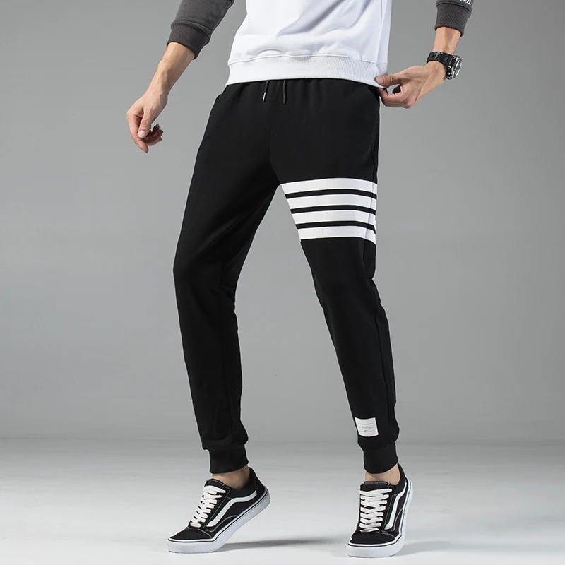 Tanio 2020 nowa bawełniana Hip Hop męska streetwear spodnie moda sklep