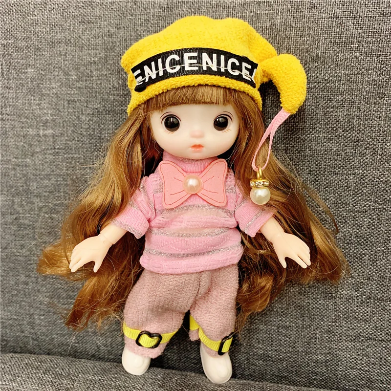 Новая кукла 16 см BJD 1/12 милый набор кукол для лица детская игрушка принцессы 13
