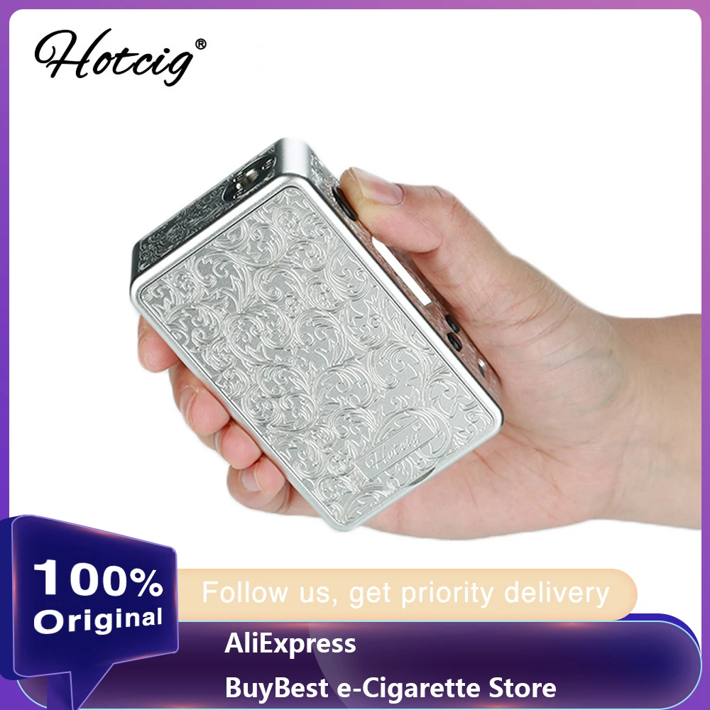 100% оригинальный бокс-мод Hotcig R150S TC с цветным экраном 0 96 дюйма водонепроницаемым
