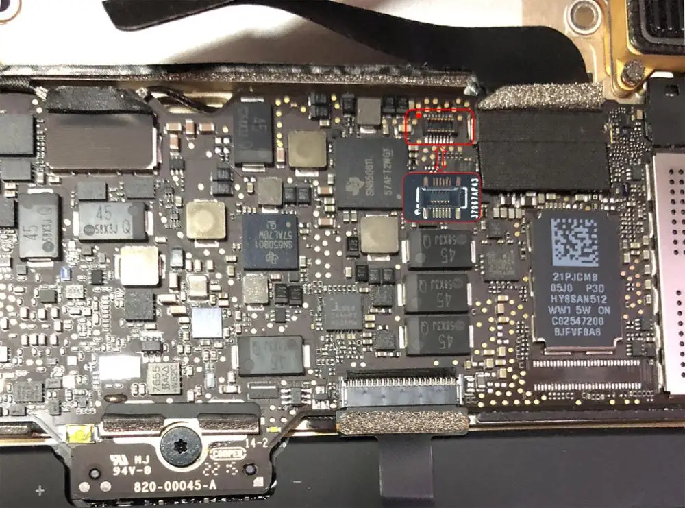 Puce EFI Pré-programmée Pour MacBook 12 A1534 – Déverrouillage Mot De Passe