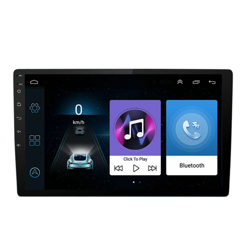  101 zoll Android 8.1 Quad Core 2 Din Auto Stereo Radio GPS Wifi Presse MP5 Player 16G