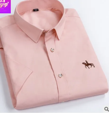HEFLASHOR 2019 Mens Long Sleeve Solid Dress Shirt Left Chest Pocket High-quality Male Casual Regular-fit Tops Button Down Shirts |