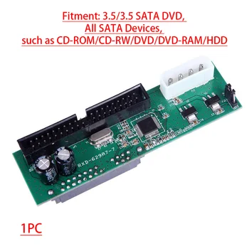 

Home Replacement Parts Accessories Parallel To Serial ATA Practical Durable Office 3.5 HDD Pata IDE To Sata Hard Drive Converter