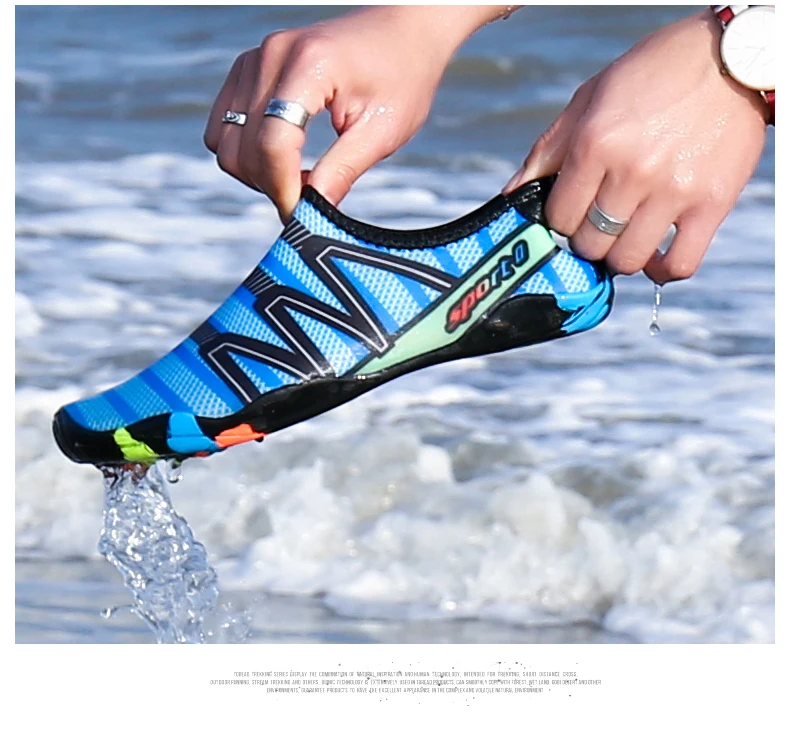 Модные кроссовки, быстросохнущие, унисекс, акваобувь, водонепроницаемая обувь для пляжа, мужская обувь, женская обувь, для йоги, дизайн с резиновой подошвой, для бега