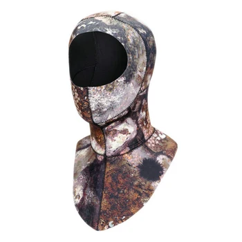 

Neoprene Diving Hood With Shoulder Spearfishing Hat 3mm Winter Snorkel Swim Warm Cap Surfing Hat Diving Caps