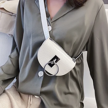 

Stone Pattern PU Leather Crossbody Bags for Women 2020 MINI Shoulder Messenger Bag Female Waist Packs Lady Handbags