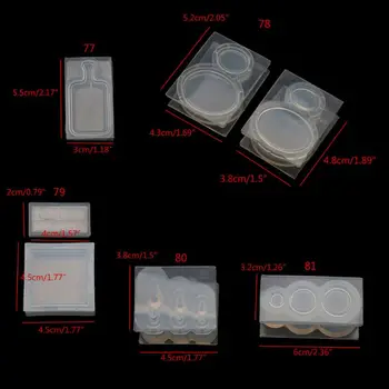 

Mini Bottle High Heels Bread Pot Pendant Resin Mold Miniture Food Play Mold Tool N58F