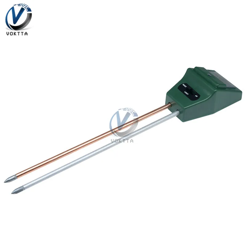 PH Meter 3 in 1 Plant Flower Soil Moisture Tester Sensor Monitor Analyzer Meter for Aquarium Indoor Garden Plant Soil Analyzer Soil Moisture Sensor Soil Tester Soil Moisture Meter