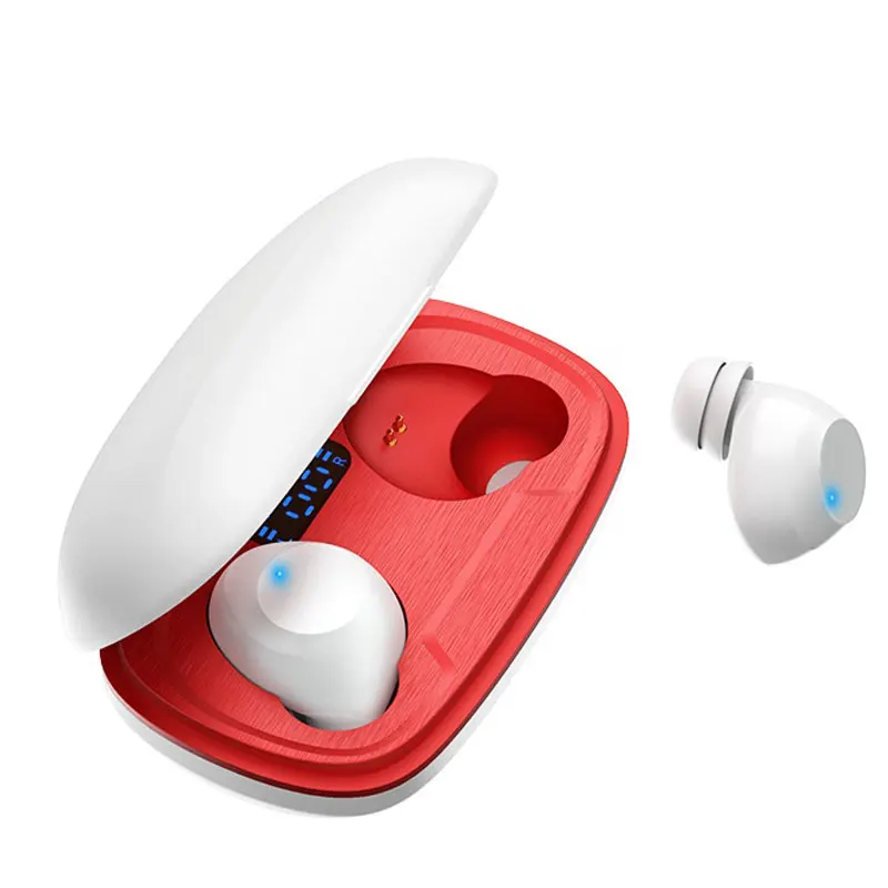 Weekly Deals Wireless Earbuds LED Power Digital Indicator TWS 5 0 Headphone Earbud Mobile Earphones With Gift Box