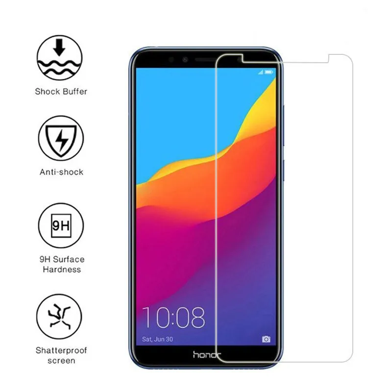 Safety Glass Film for Huawei Honor 7A Pro Clear Protective Tempered Glass Screen Protector on Honor 7C 7apro Y6 Prime 2018 Glas afbeelding