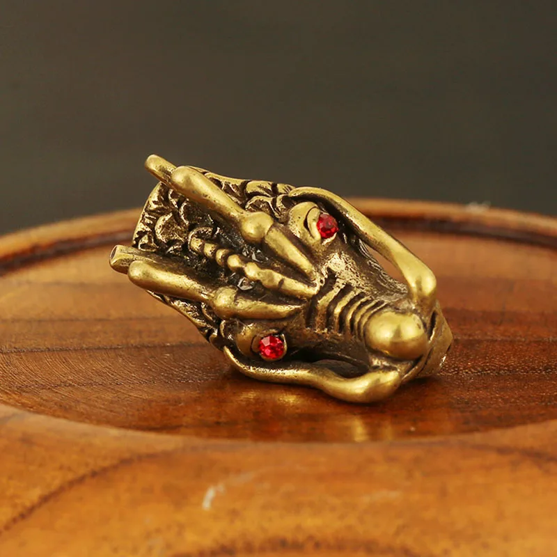 red eyes dragon head pendant (5)