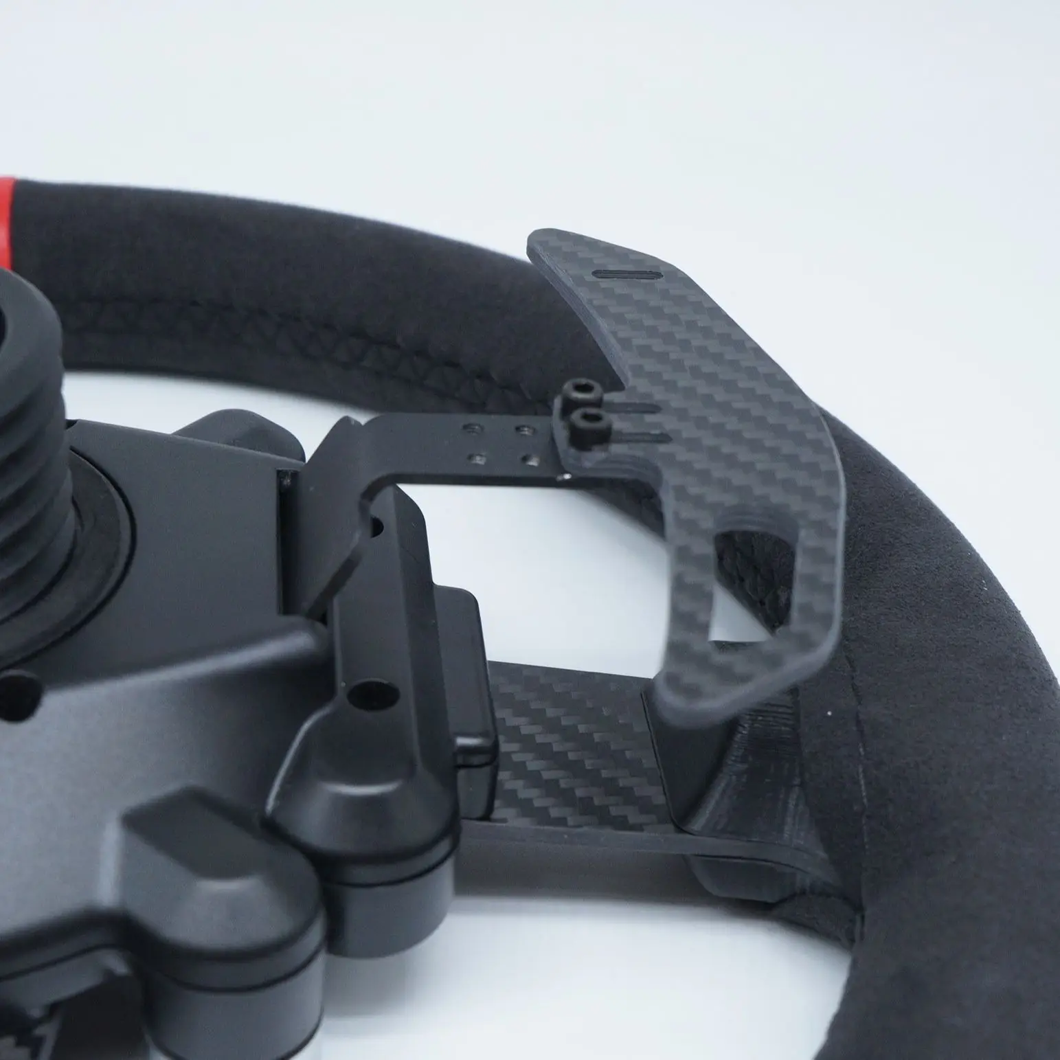 SIMPUSH 탄소 섬유 패들 시프터 모드 수정 부품 Thrustmaster T300RS T300GT TS-PC TGT 용 액세서리
